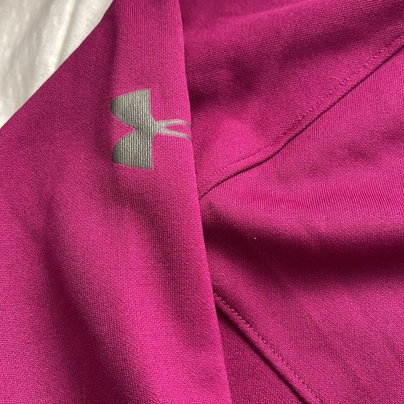 Under armour xl fusia all season long sleeve zipper light jacket - Picture 3 of 4